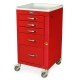 Harloff M3DS1824B05 Emergency Cart M-Series Five Drawer