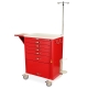 Harloff MDS3030B05-12FD+MD30-EMG1 M-Series Emergency Cart Five Drawer