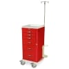 Harloff MDS1830B06+MD18-EMG Emergency Cart M-Series Six Drawer