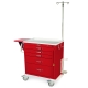 Harloff MDS3024B05+MD30-EMG1 Emergency Cart Five Drawer