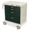 Harloff MDS3024E14 Anesthesia Procedure Cart M-Series Four Drawer