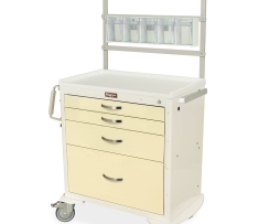 Harloff MDS3024K14+MD30-ANS M-Series Anesthesia Cart Four Drawer