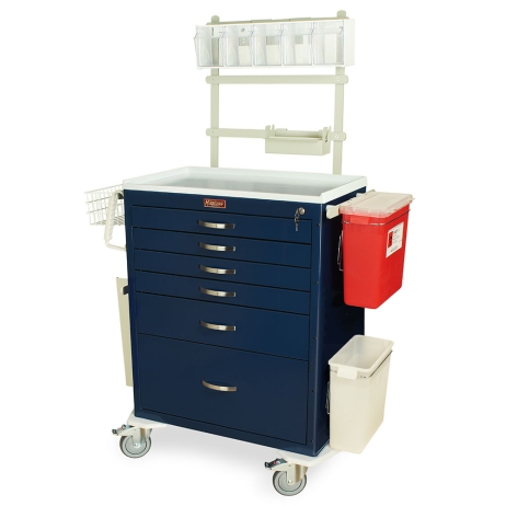 Harloff MDS3030K16+MD30-ANS3 Anesthesia Cart M-Series Tall