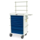 Harloff MR7K-MAN Anesthesia Cart MR-Conditional Seven Drawer