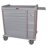 Harloff AL294BOX Medication Cart Aluminum 294 Unit Dose