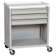 Harloff ETC-3 Treatment Cart Economy Three Drawer