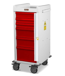 Harloff MRN6B Emergency Cart MR-Conditional Six Drawer