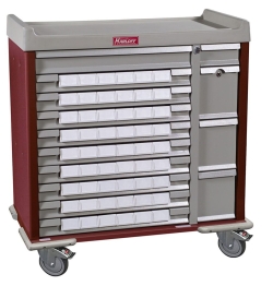 Harloff SL54BIN3 Med-Bin Medication Cart Standard Line