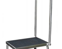UMF Medical SS8378 Stainless Steel Single Step Foot Stool