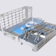 SteriPack 2000-100-017 Lap Chole Case Sterilization Tray
