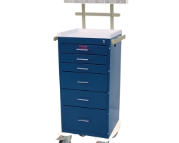 Harloff 3256K-ANS Anesthesia Cart Mini Line Six Drawer