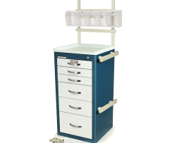 Harloff MDS1830K06+MD18-ANS M-Series Anesthesia Cart Six Drawer