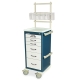 Harloff MDS1830K06+MD18-ANS Anesthesia Cart M-Series Six Drawer