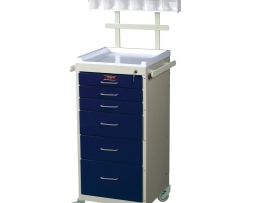 Harloff 3156K-ANS Anesthesia Cart Mini Line Six Drawer