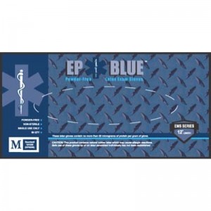Innovative 181100 Dermassist Ep Blue Medical Gloves