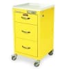 Harloff M3DS1824E03 Infection Control Cart M-Series Short Three Drawer
