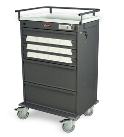 Harloff VLT12EBIN5 Med-Bin Medication Cart Value Line