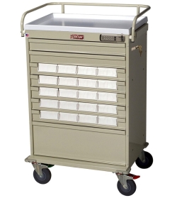 Harloff VLT20EBIN5 Med-Bin Medication Cart Value Line