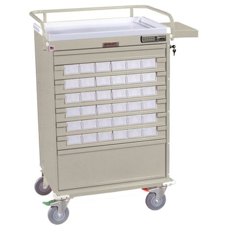 Harloff VLT36EBIN3 Med-Bin Medication Cart Value Line