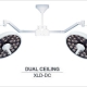 Bovie XLD-DC Double Ceiling MI 1000 Minor Surgery LED Light