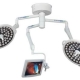 Bovie XLDS-S23MA Surgical System Two LED Light Ceiling Mounts