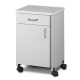 Clinton 8720-A Mobile Molded Top Treatment Bedside Cabinet