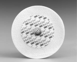 3m 2268-3 Red Dot Soft Cloth Monitoring Electrodes