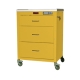 Harloff 4143E Treatment Cart Mini24 Line Three Drawer