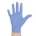 Halyard 43932 Aquasoft Blue Nitrile Exam Gloves