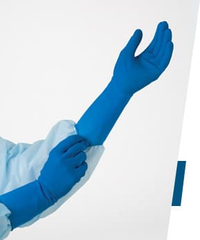 surgical gloves long