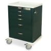Harloff MDS2424ELP05 Anesthesia Cart M-Series Secure Five Drawer
