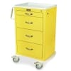 Harloff MDS2430K04 Infection Control Cart M-Series Tall Four Drawer