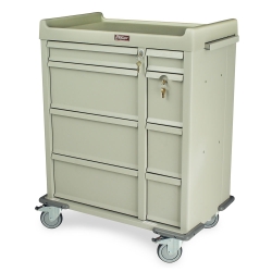 Harloff SL480PC Punch Card Medication Cart Assisted Living