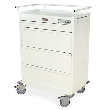 Harloff VLT480EPC Punch Card Medication Cart Value Line