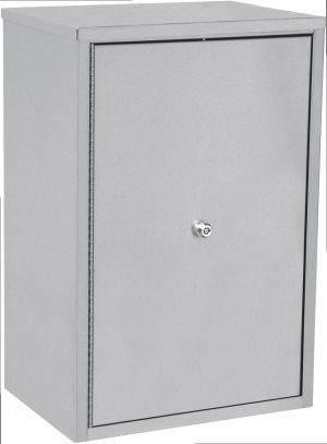 Omnimed 181683 Narcotic Cabinet Stainless Steel Double Door