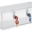 Omnimed 183002 Clear Acrylic Refrigerator Double Lock Box