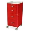 Harloff M3DS1830B04 Emergency Cart M-Series Tall Four Drawer