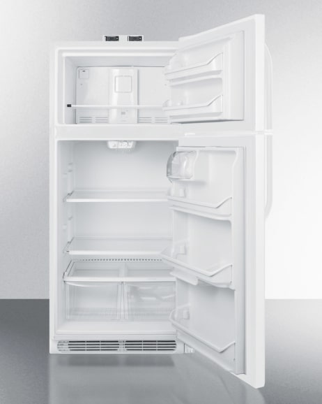 Summit BKRF18W Break Room Refrigerator Freezer - Image 3