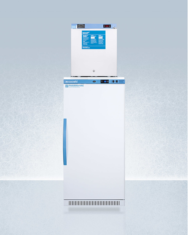 Summit ARS8PV-FS24LSTACKMED2 Vaccine Refrigerator Freezer
