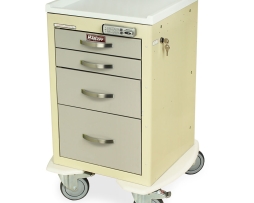 Harloff MDS1821E14 Procedure Cart M-Series X-Short Four Drawer
