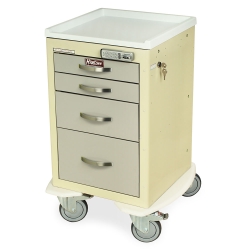 Harloff MDS1821E14 Procedure Cart M-Series X-Short Four Drawer