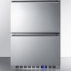 Summit FF642D Commercial 24" Wide 2-Drawer All-Refrigerator