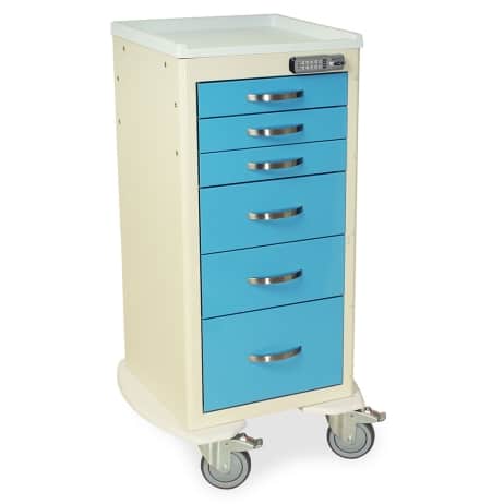 Harloff MPA1830E06 Procedure Cart A-Series Aluminum Tall - Image 2