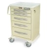 Harloff MPA2427E05 Treatment Cart A-Series Aluminum Medium