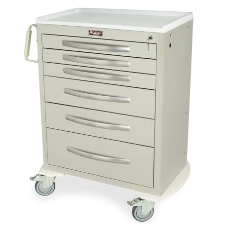 Harloff MPA3030K06 Procedure Cart A-Series Aluminum Tall