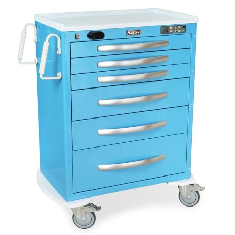 Harloff MPA3030WLP16 Procedure Cart A-Series Aluminum Tall - Image 2