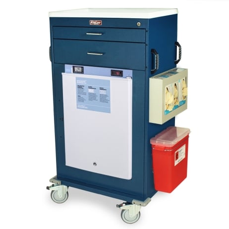 Harloff VR4302K-AC Mobile Vaccine Refrigerator Cart - Image 2