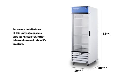 Summit ACR261LH General Purpose Medical Refrigerator - Image 6