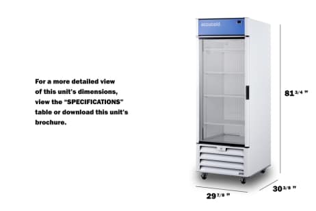 Summit AFG26MLLH General Purpose Medical Freezer - Image 5