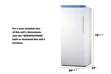 Summit URM19W General Medical Healthcare Refrigerator - Image 5